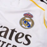 Real Madrid Home Shirt 2025/26 Kids Long Sleeves - Image 4